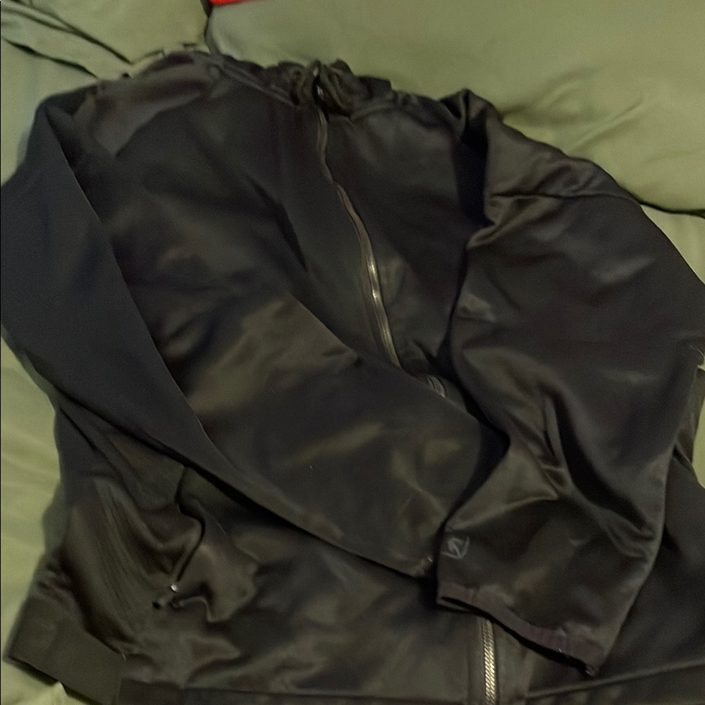 Black Zip-Up Jacket